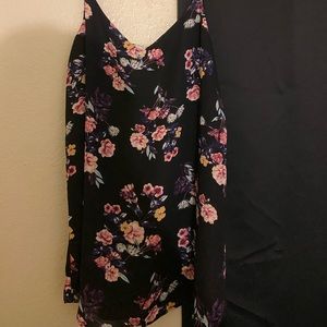 Small floral spaghetti strap top